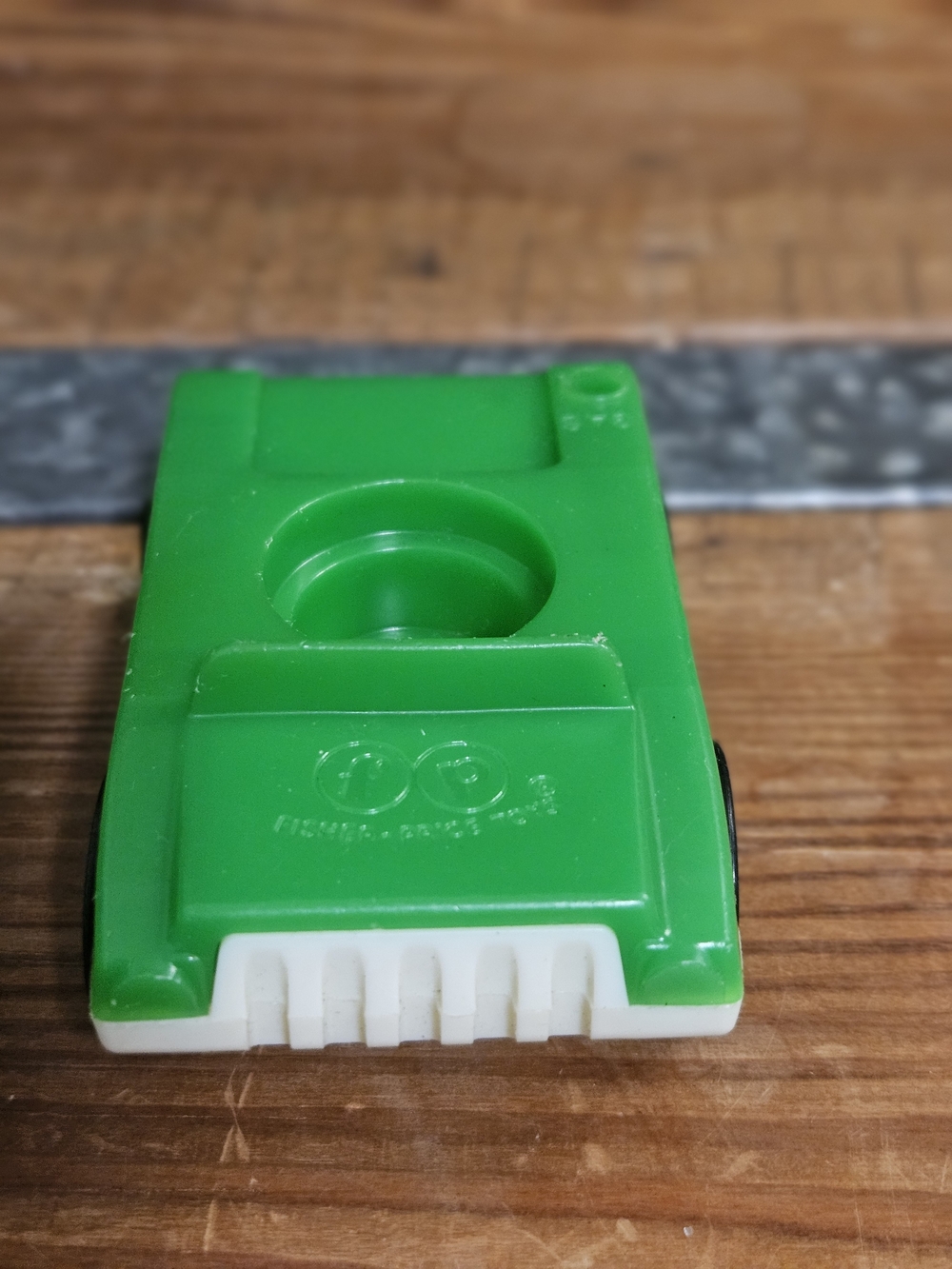 Vintage FP Little People Green Plastic Toy Car